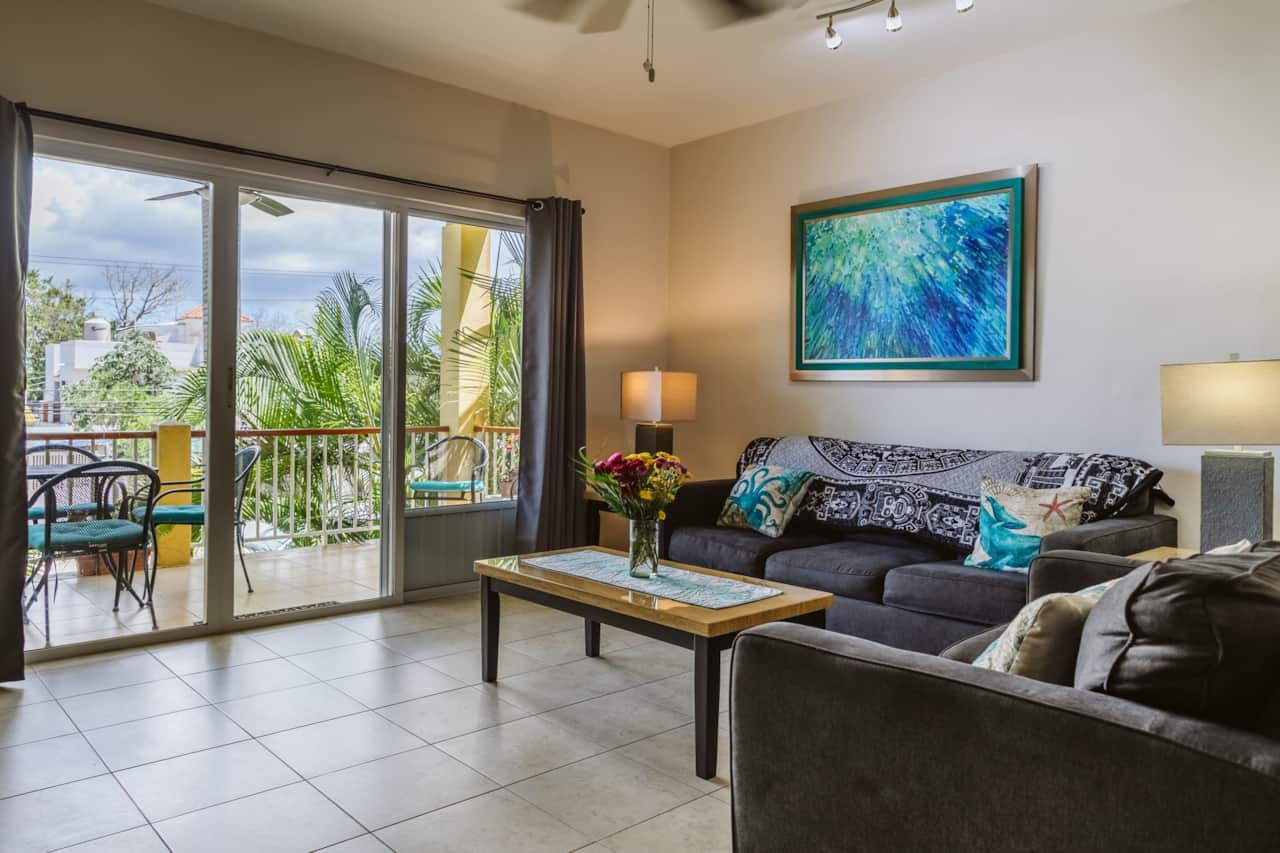 Living room view