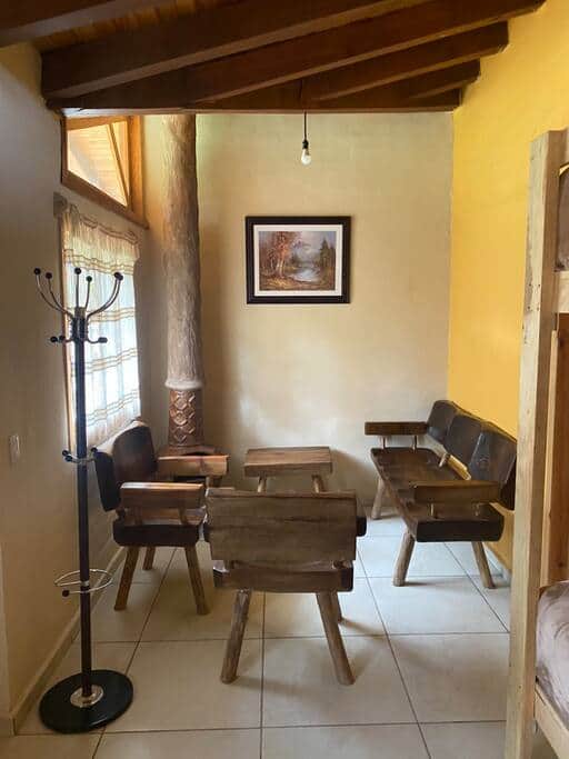 Sala y chimenea Sala y chimenea