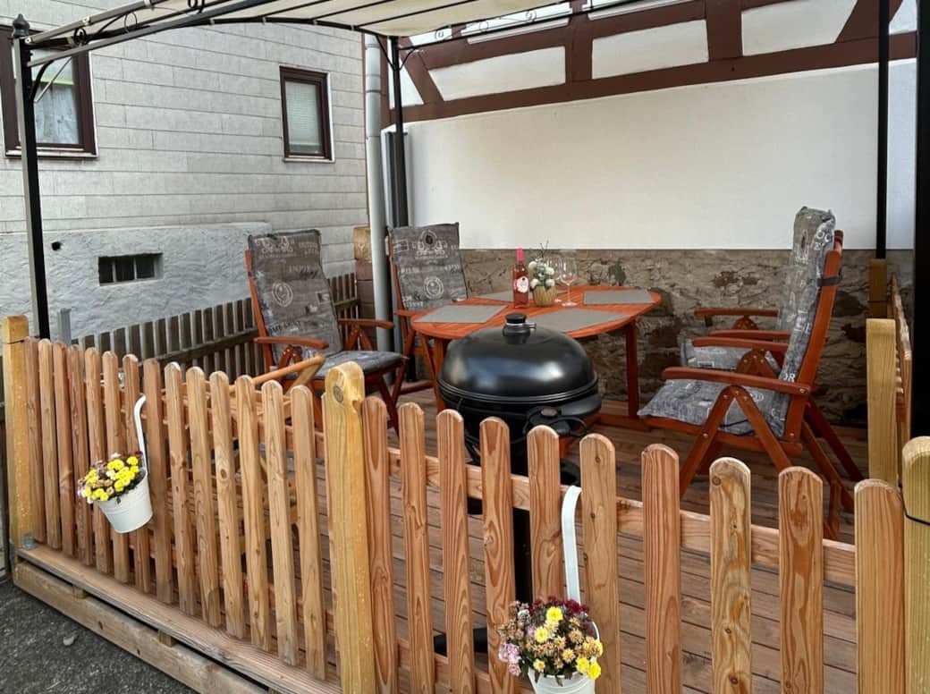 Überdachte Veranda