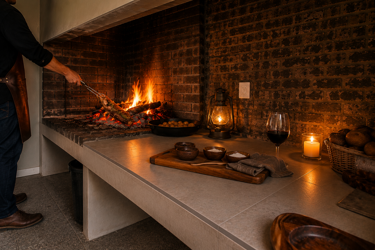 Braai area