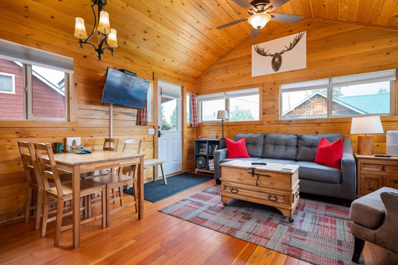 Wilderness Cabin #6 Living room