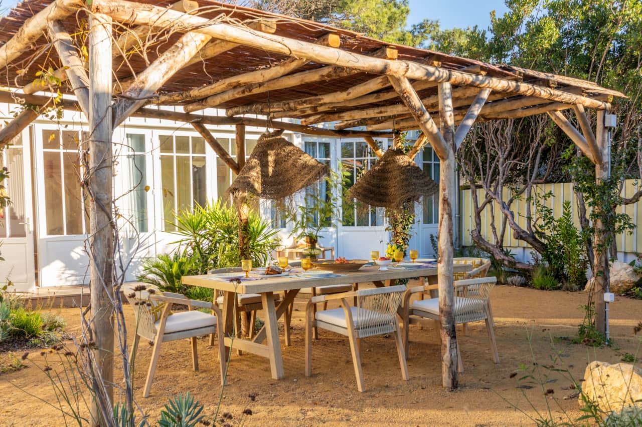 Espace repas extérieur