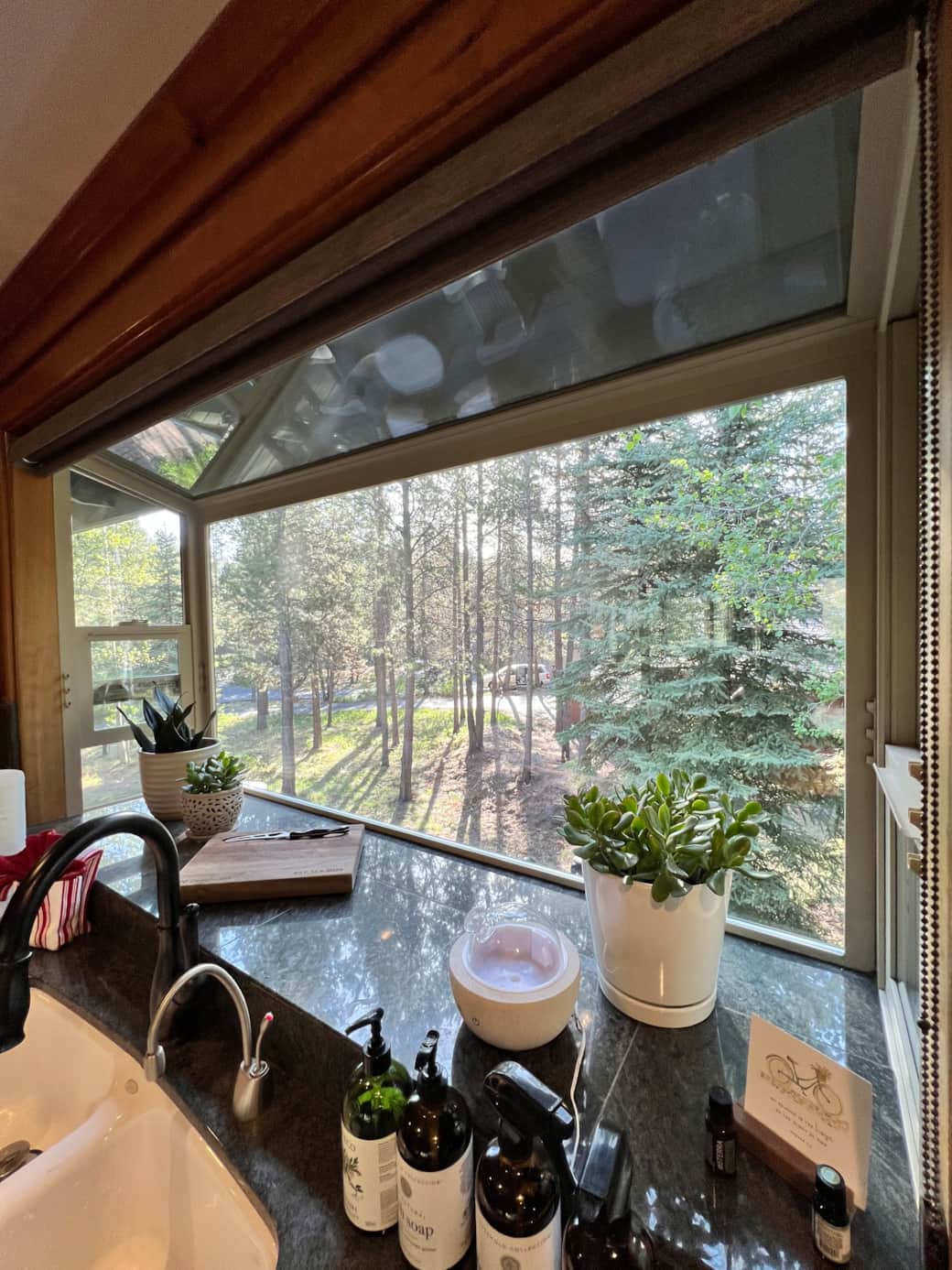 Morning coffee view