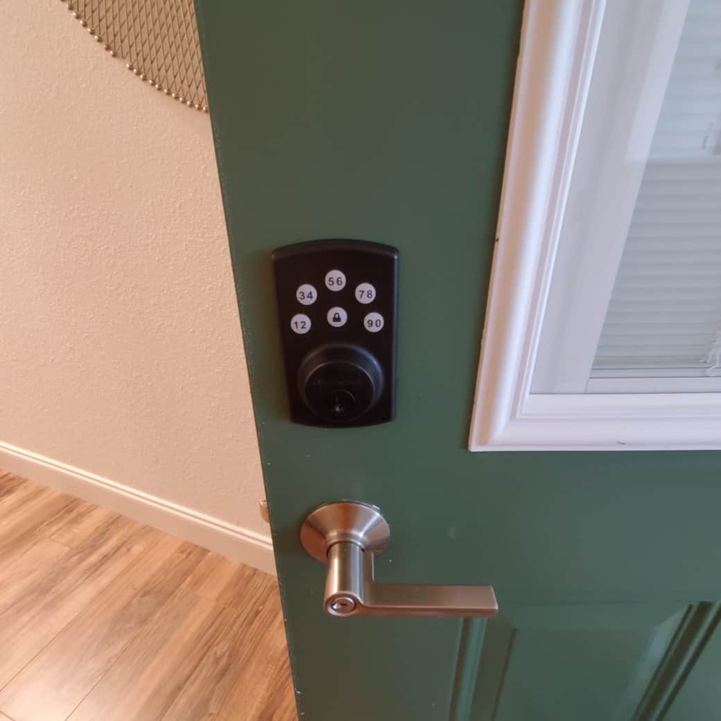 Keypad Door on studio Keypad Door on studio