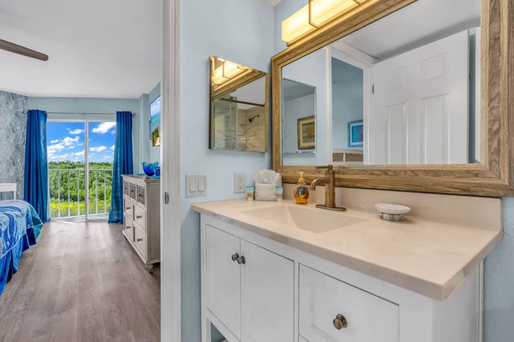 Master Bath looking into Master Bedroom