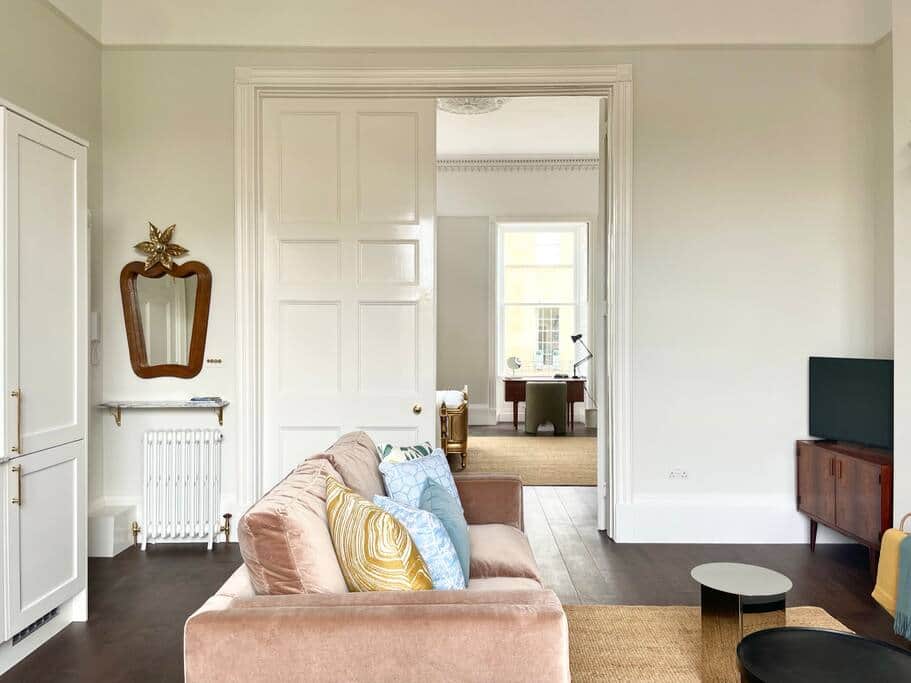 Living Area with Smart TV