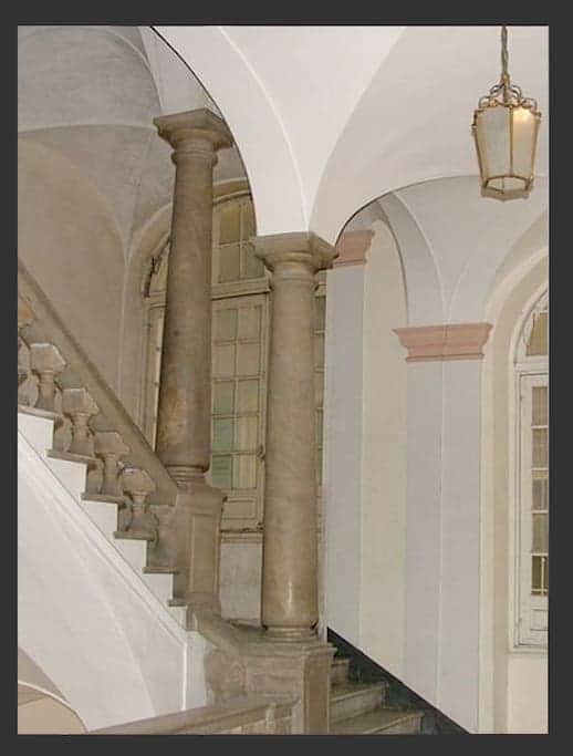 Interno del palazzo