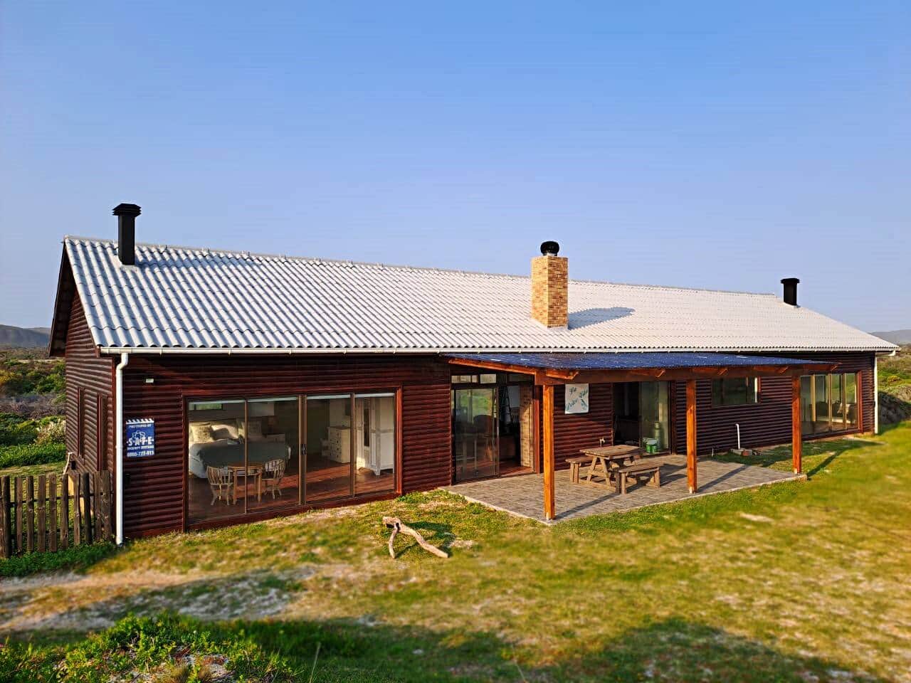 House from the front.