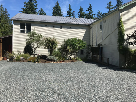 Front Door - Parking Area