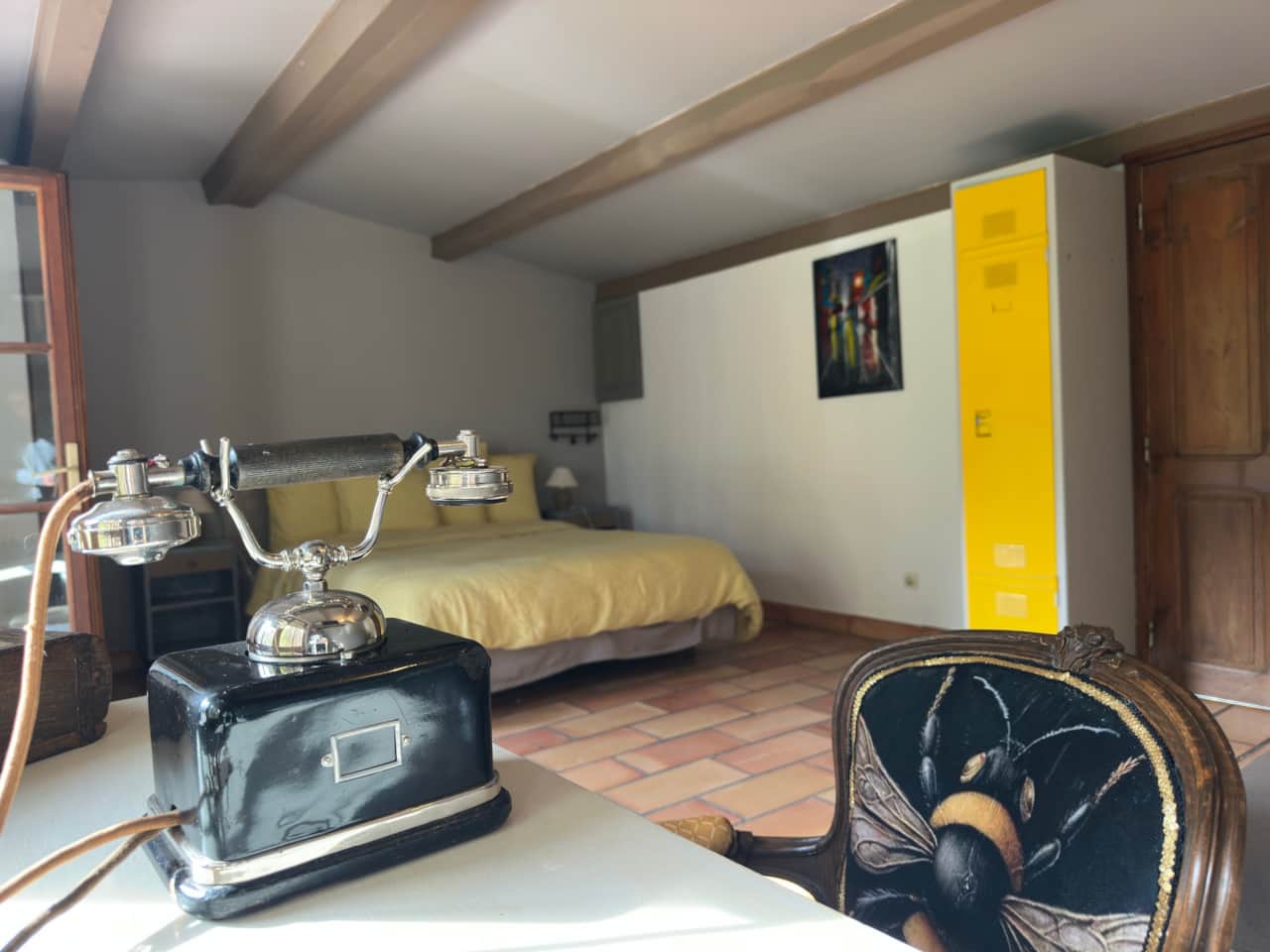 Provence, Urlaub, private Terrasse, Natur, Landleben, Ruhe und Erholung, stadtnah, großer Park, Lave