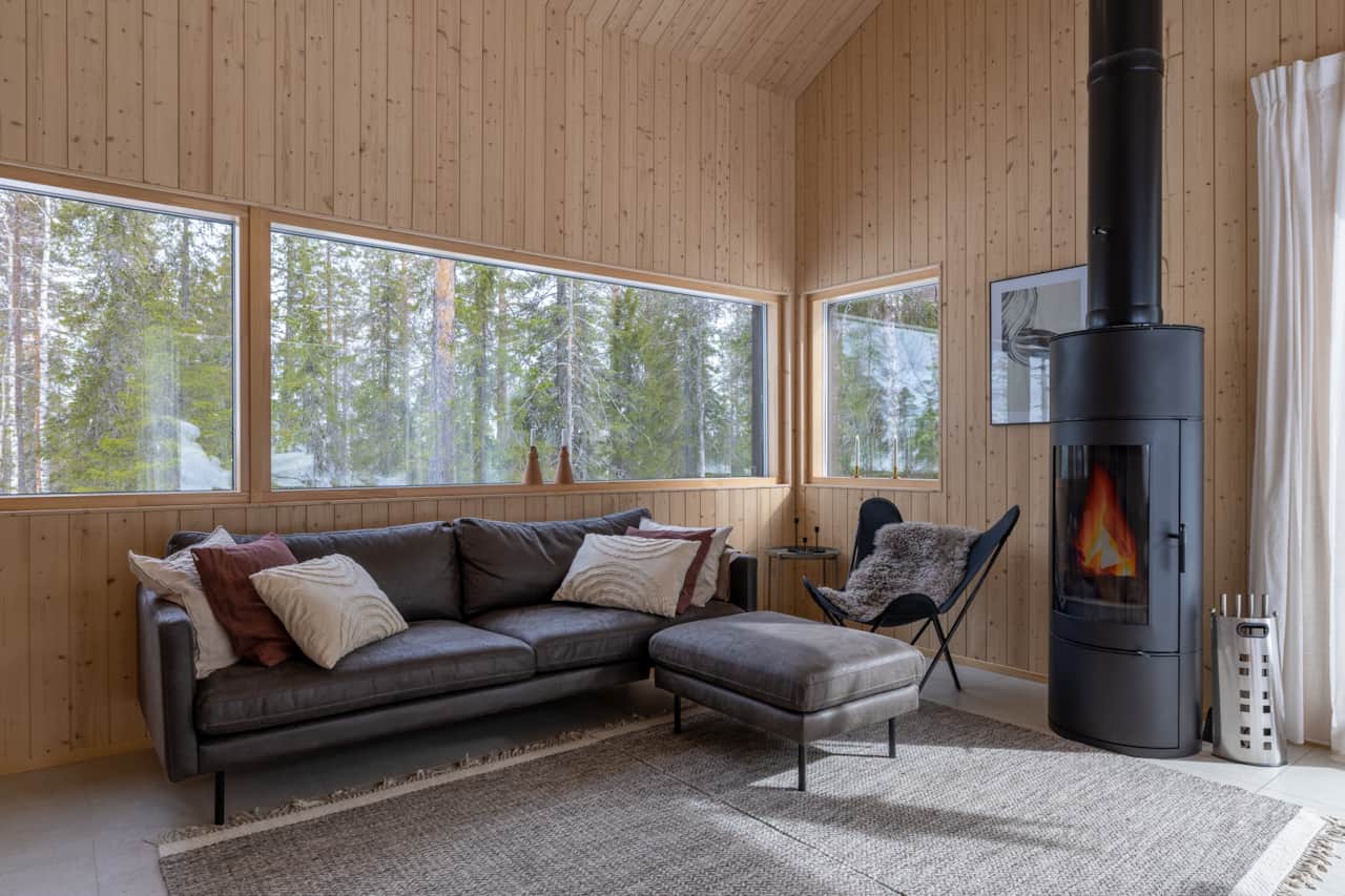 Living room & Fireplace