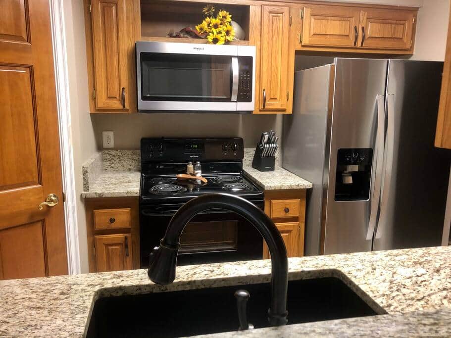 Full kitchen facilities. Full kitchen facilities.