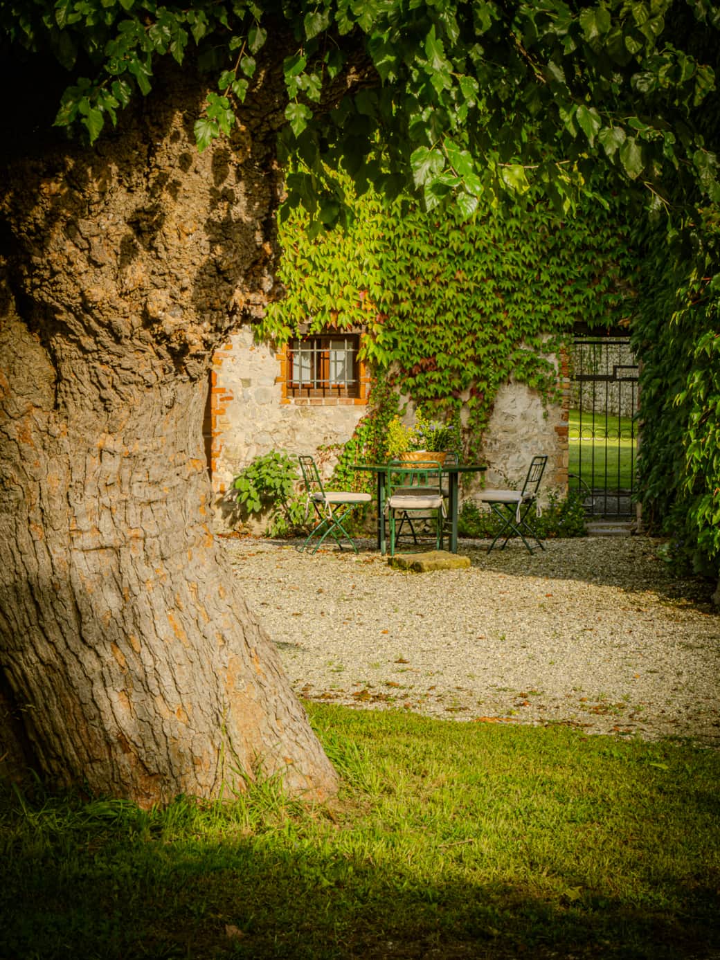 Foresteria - Esterni - Lato corte del Gelso