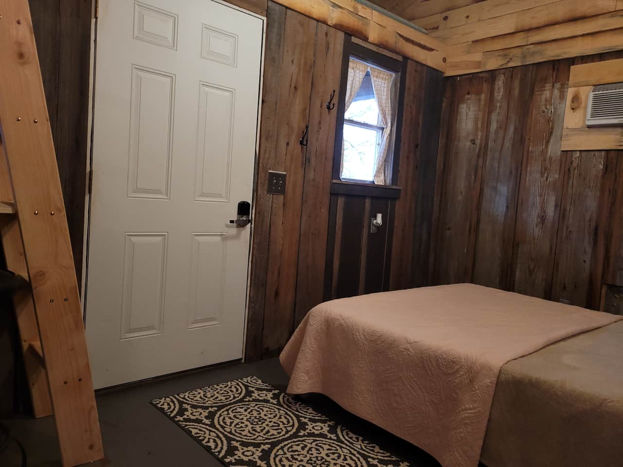 Cabin is 10' x 16'