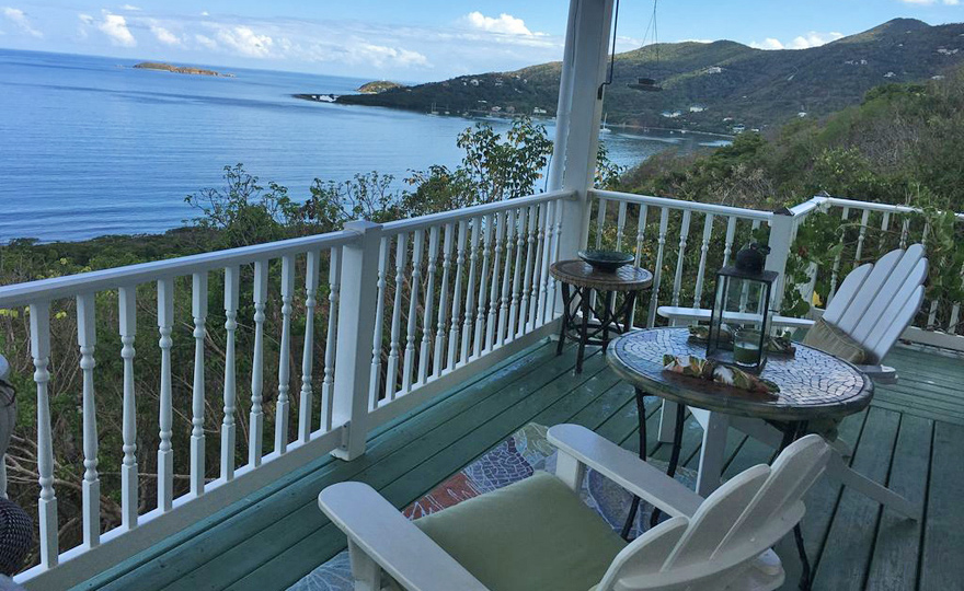 Outside delight with 180 degree views