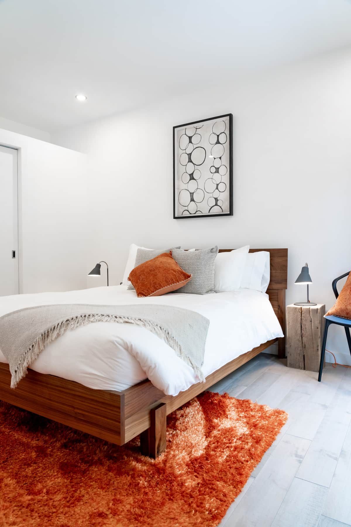 Chambre # 1 -  Lit queen