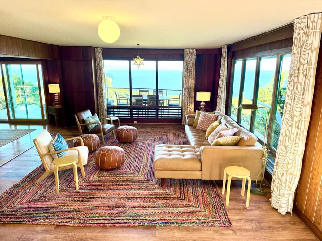 Ocean View from Living Room