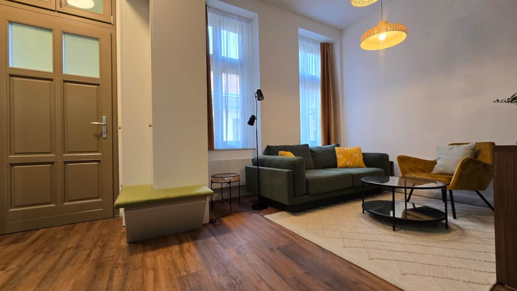 Living room and Entrance