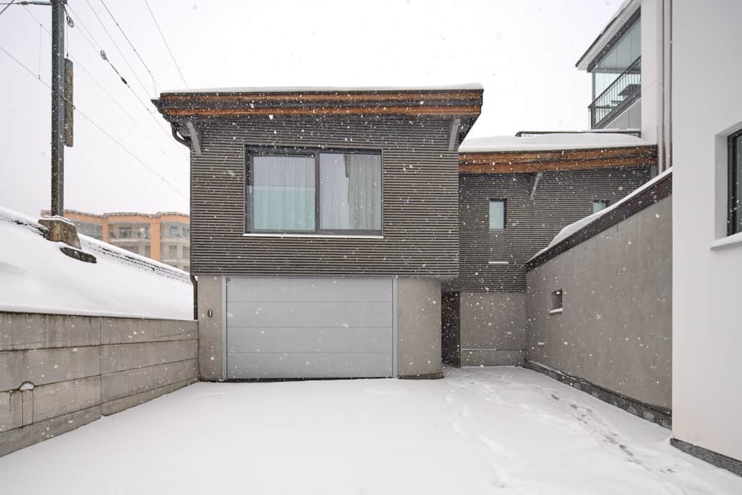 Sicht aussen frontal