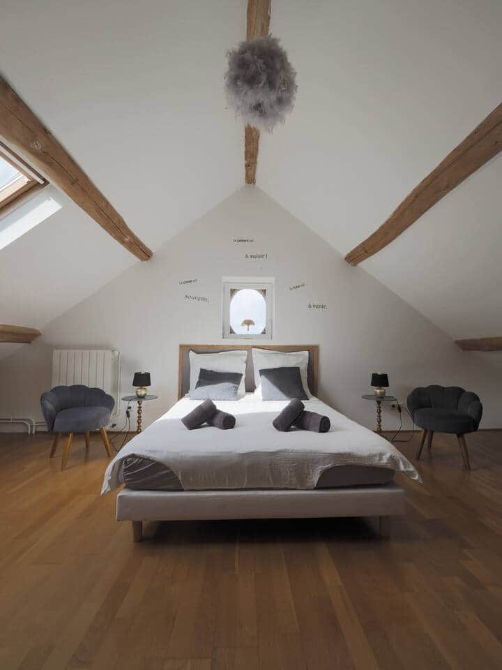 chambre lit 140+ dressing