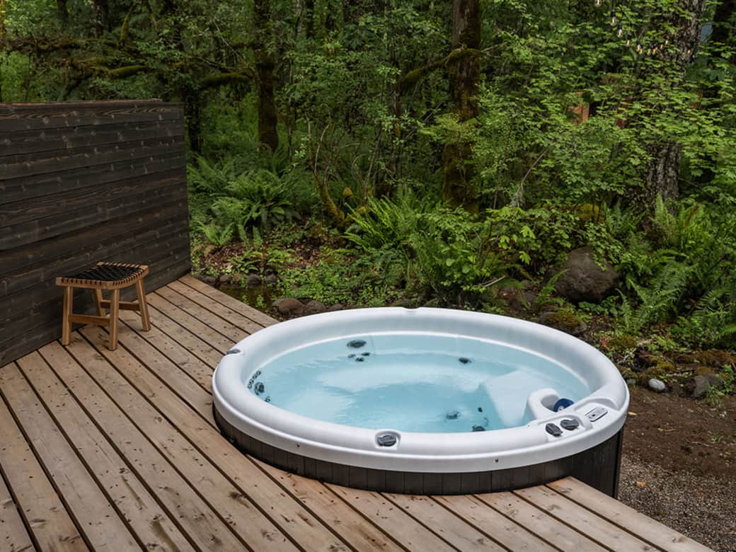 Forest bathing under the pines Forest bathing under the pines