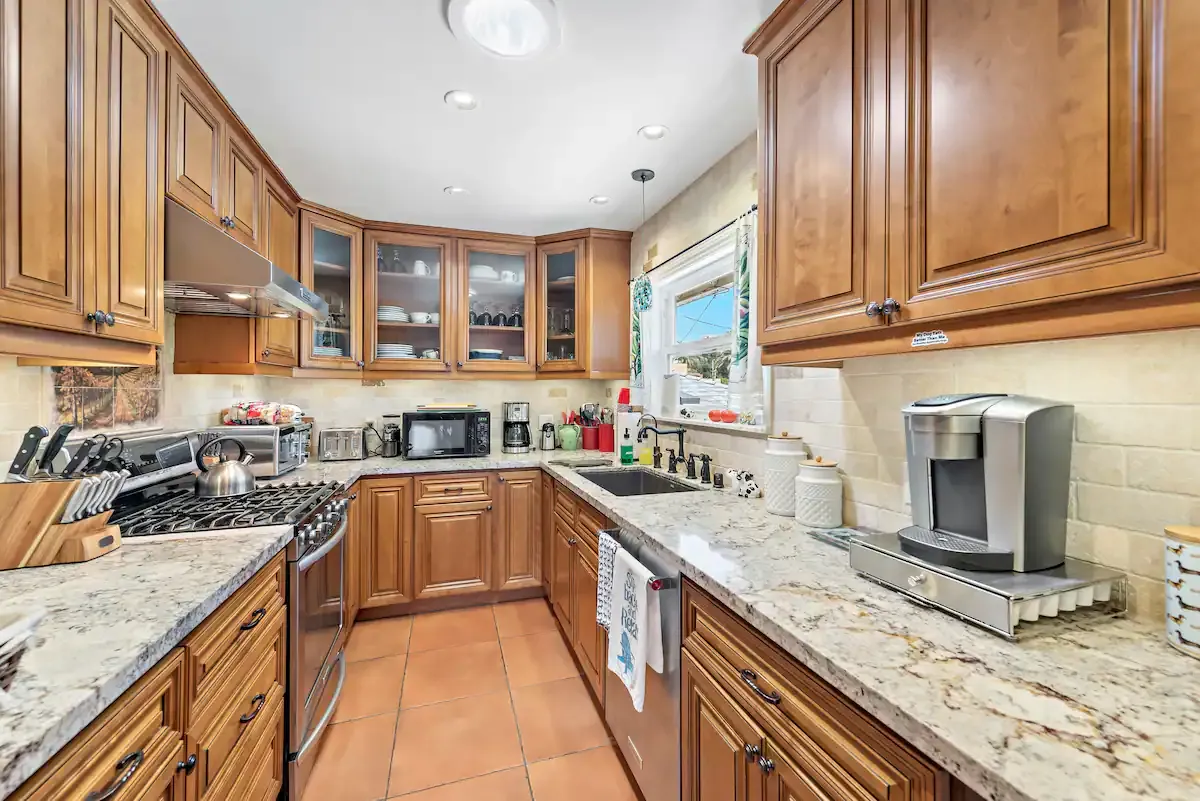 Upgraded kitchen