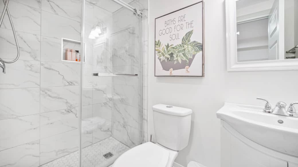 Bathroom with Shower