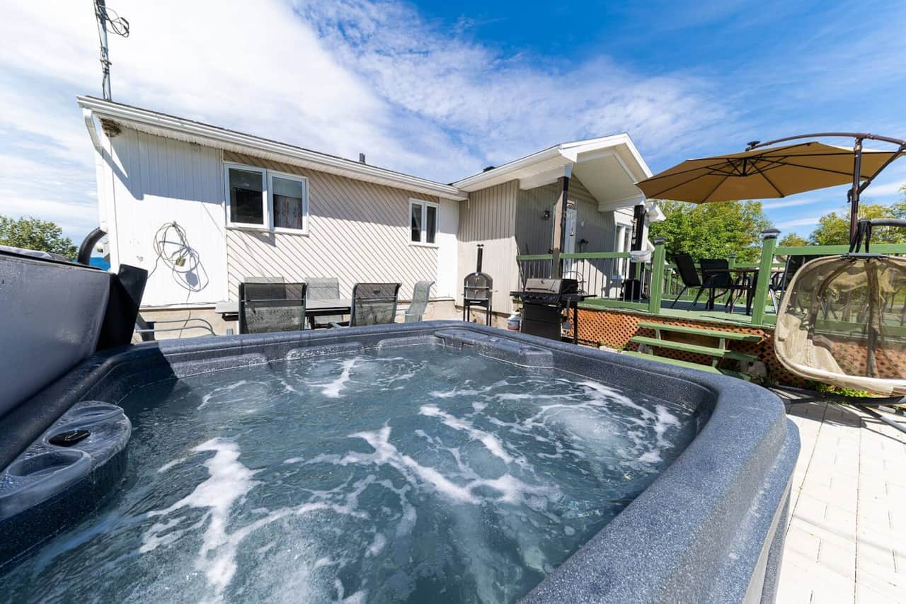 Spa (4 saisons) et terrasse
