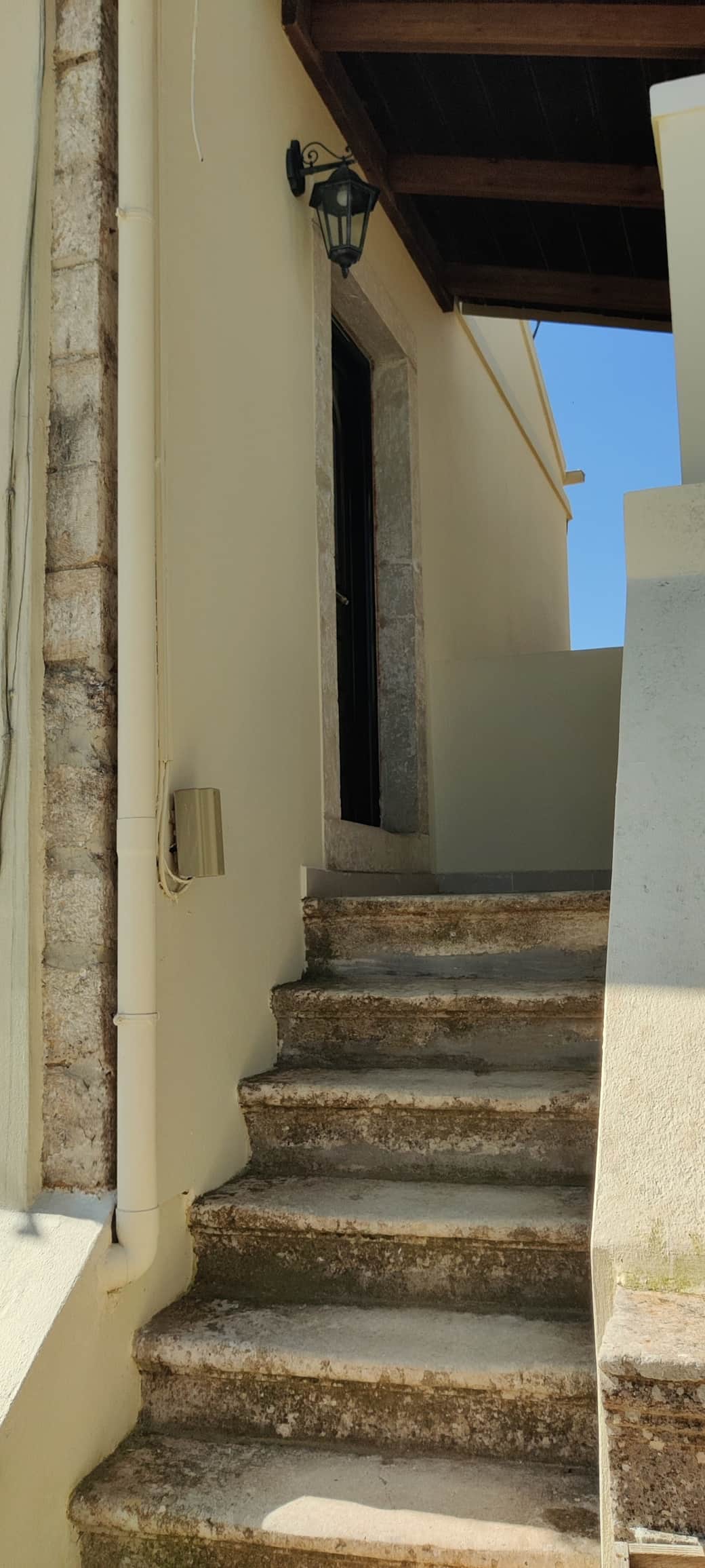 Entrance to living room one 