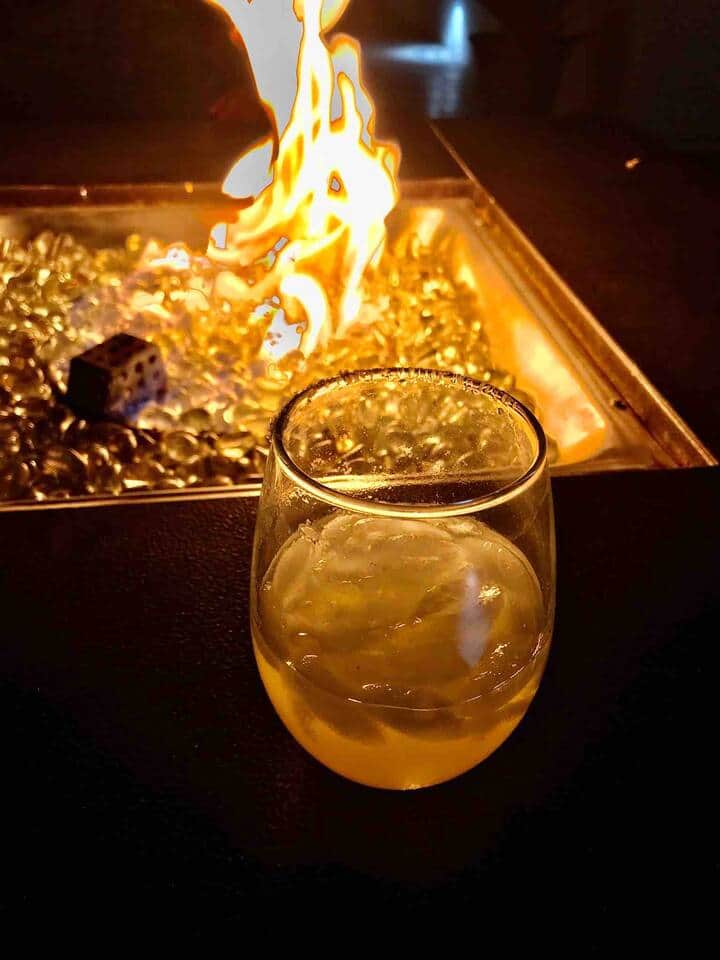When it gets dark, the firepit glows, and the night sky is spectacular. When it gets dark, the firepit glows, and the night sky is spectacular.
