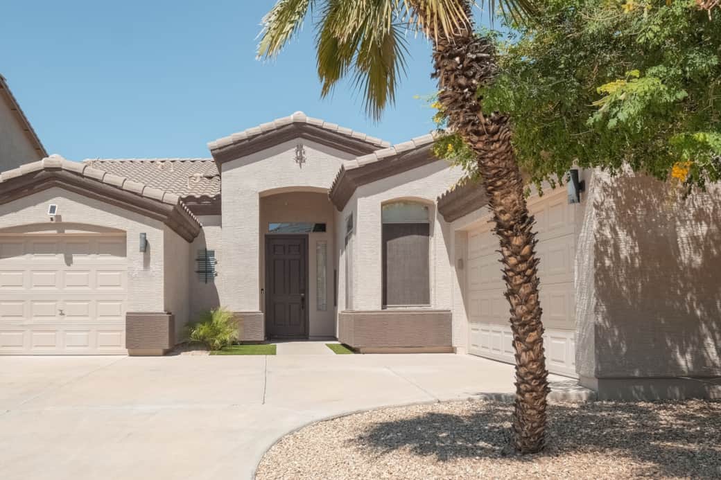 Driveway & Front Entry