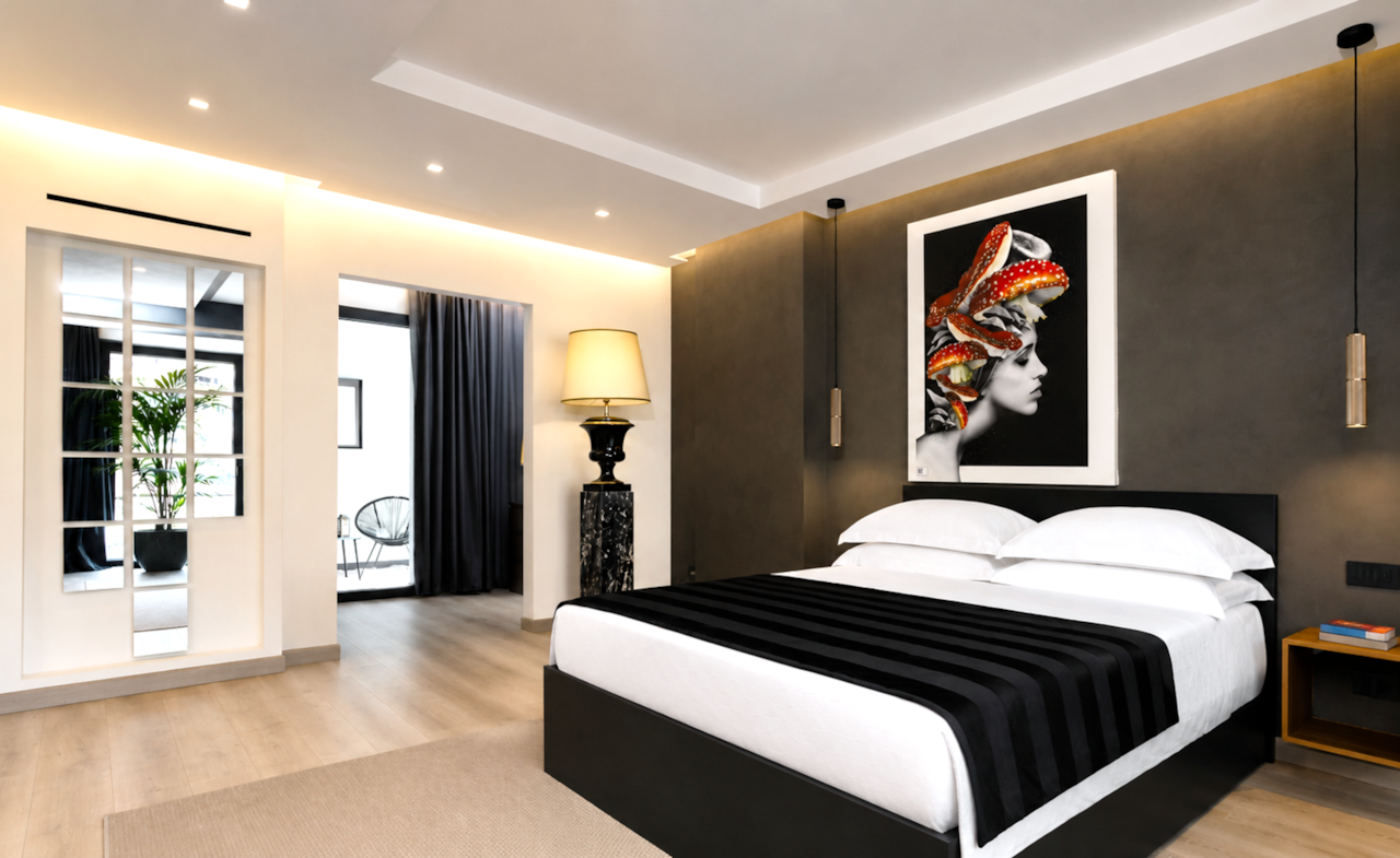 Camera da letto Luna Suite Taormina