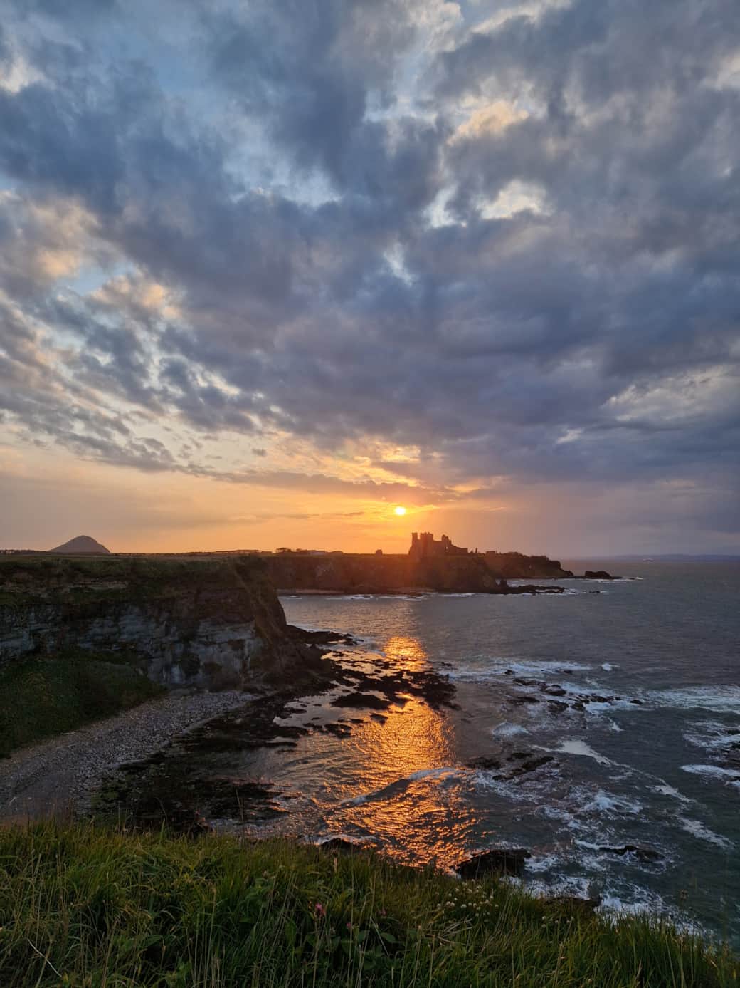 Tantallon sunset