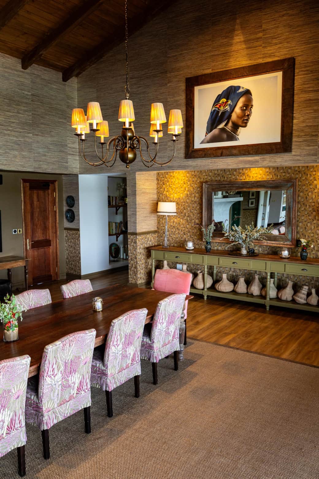 Main Lodge Dining Area Detail