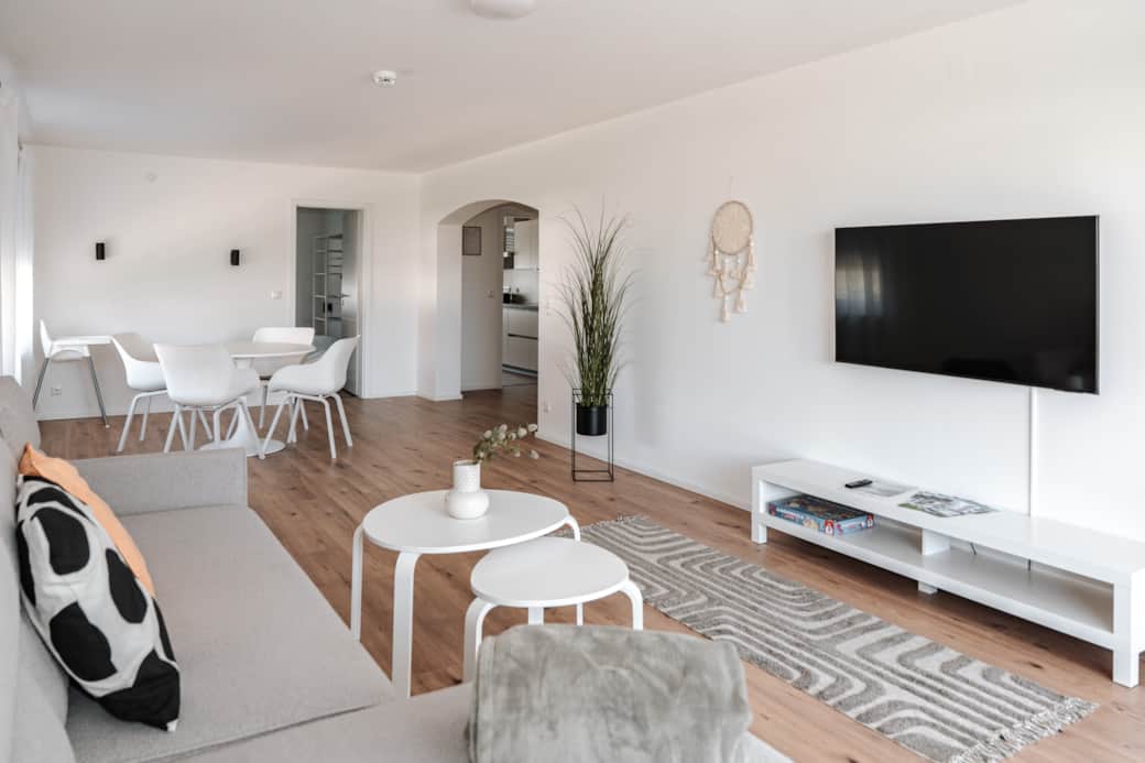 Wohnzimmer und Essbereich