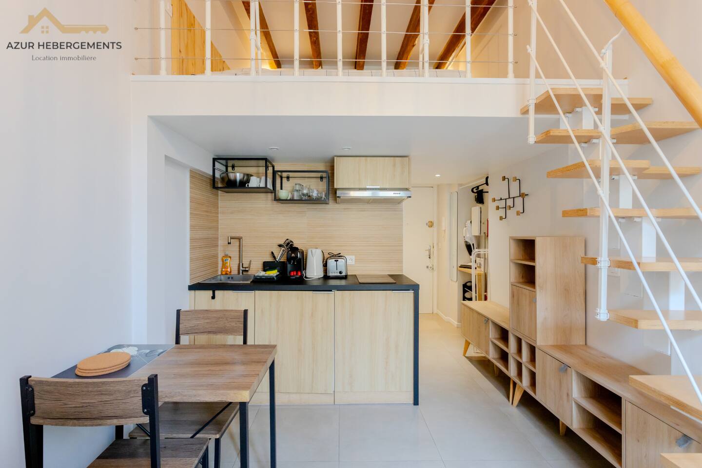 Nice Assalit : Studio avec coin nuit, plein centre, Nice