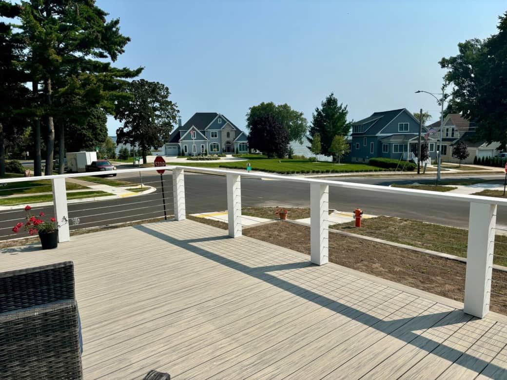 Huge deck to gather with friends or catch some rays! People/dog watching opportunities abound!