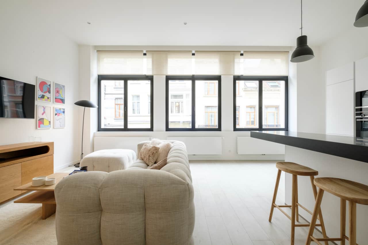 Living area / Kitchen