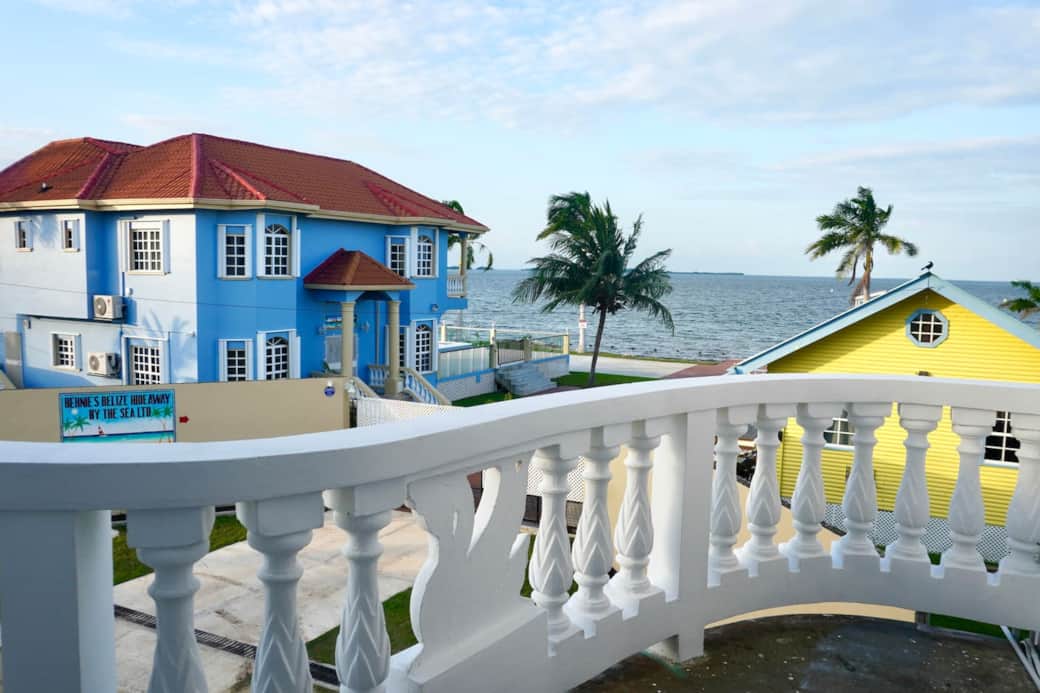balcony overlooking the Sea