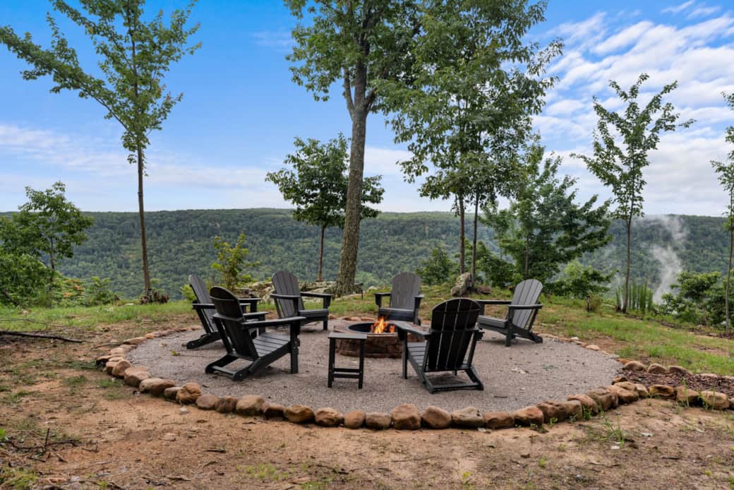 Firepit with a view Firepit with a view