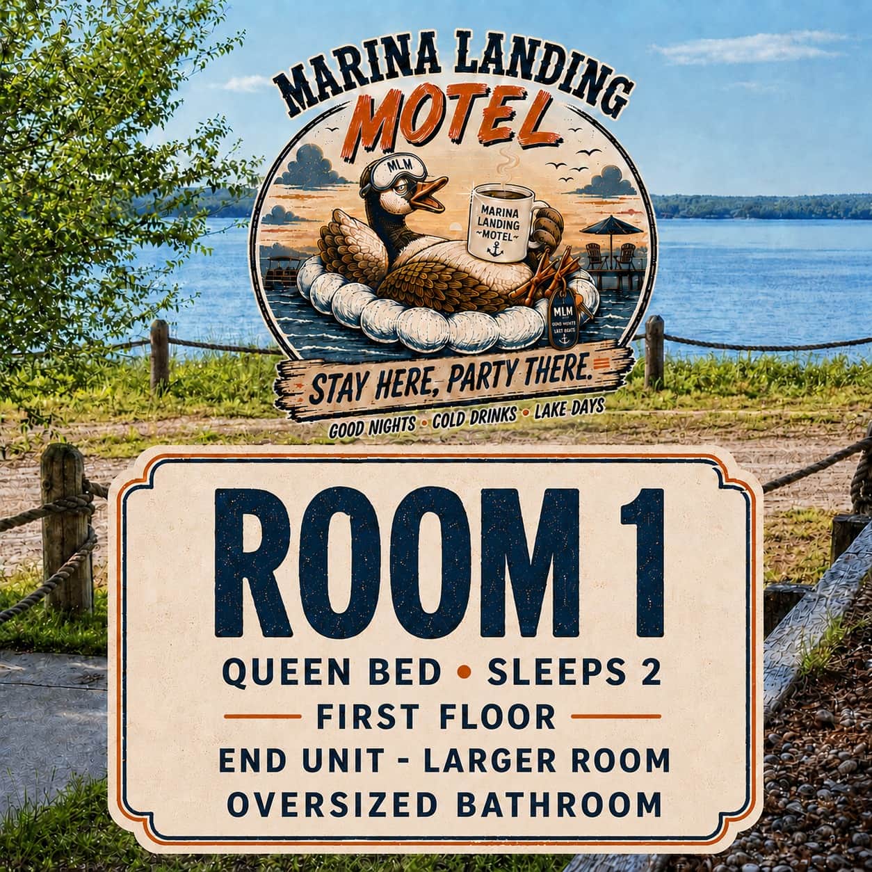 Marina Landing Room 1