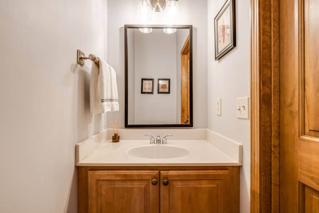 Half Bathroom on Main Floor