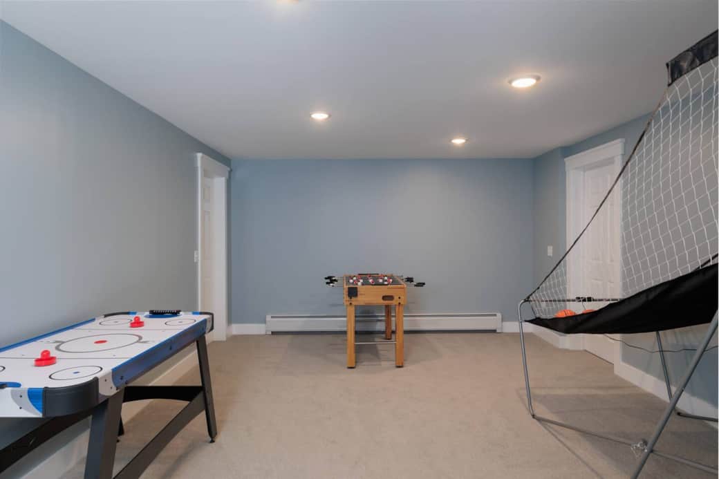 Enjoy a little friendly competition in the game room.  Dueling basketball, air hockey and foosball will keep the fun going for hours.