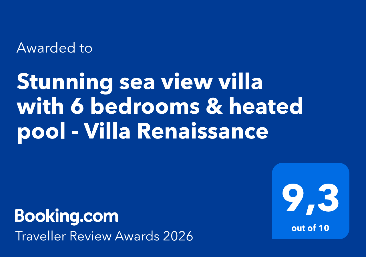 Stay at a traveller award winning villa, 4 years running!