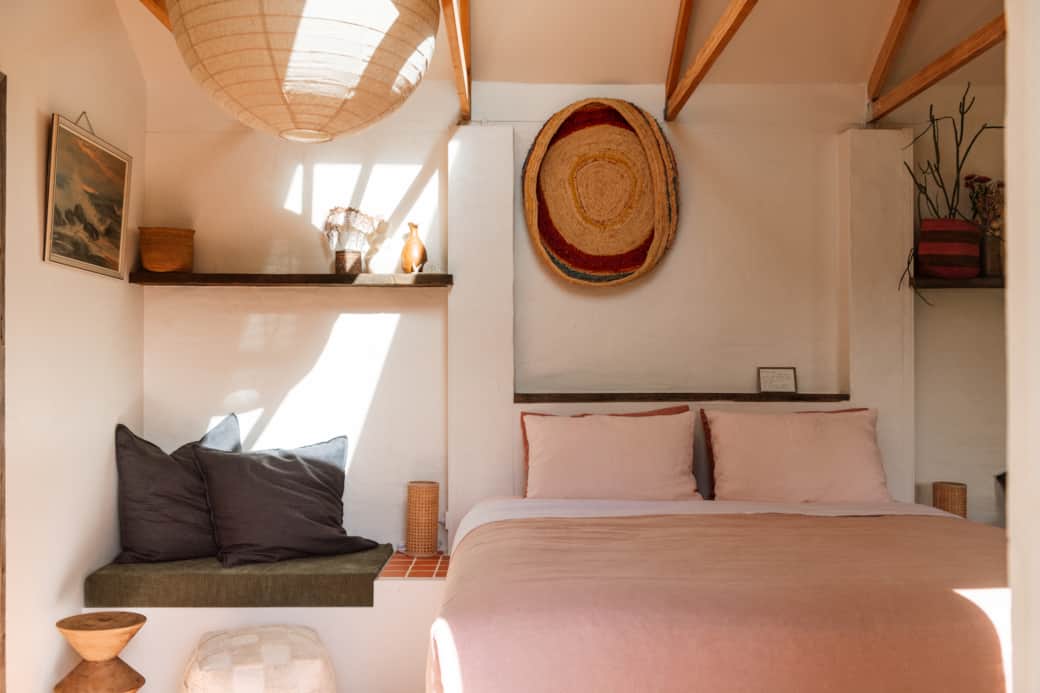Bedroom with king size bed. Photography by Nicky Cawood Bedroom with king size bed. Photography by Nicky Cawood