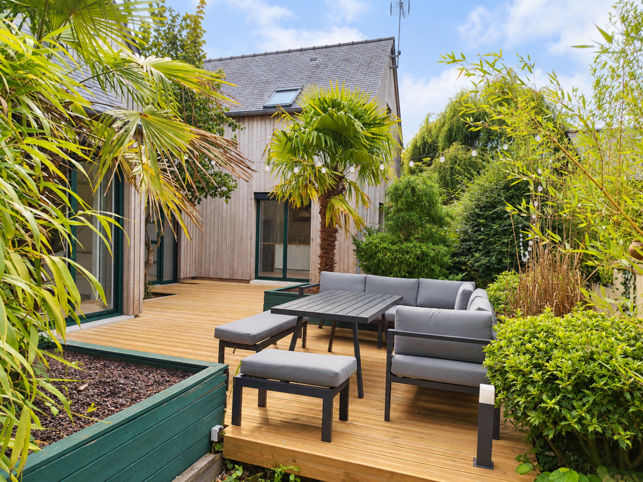 Salon jardin bambou 1
