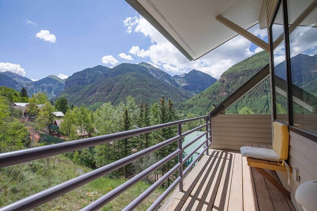 Eastern balcony