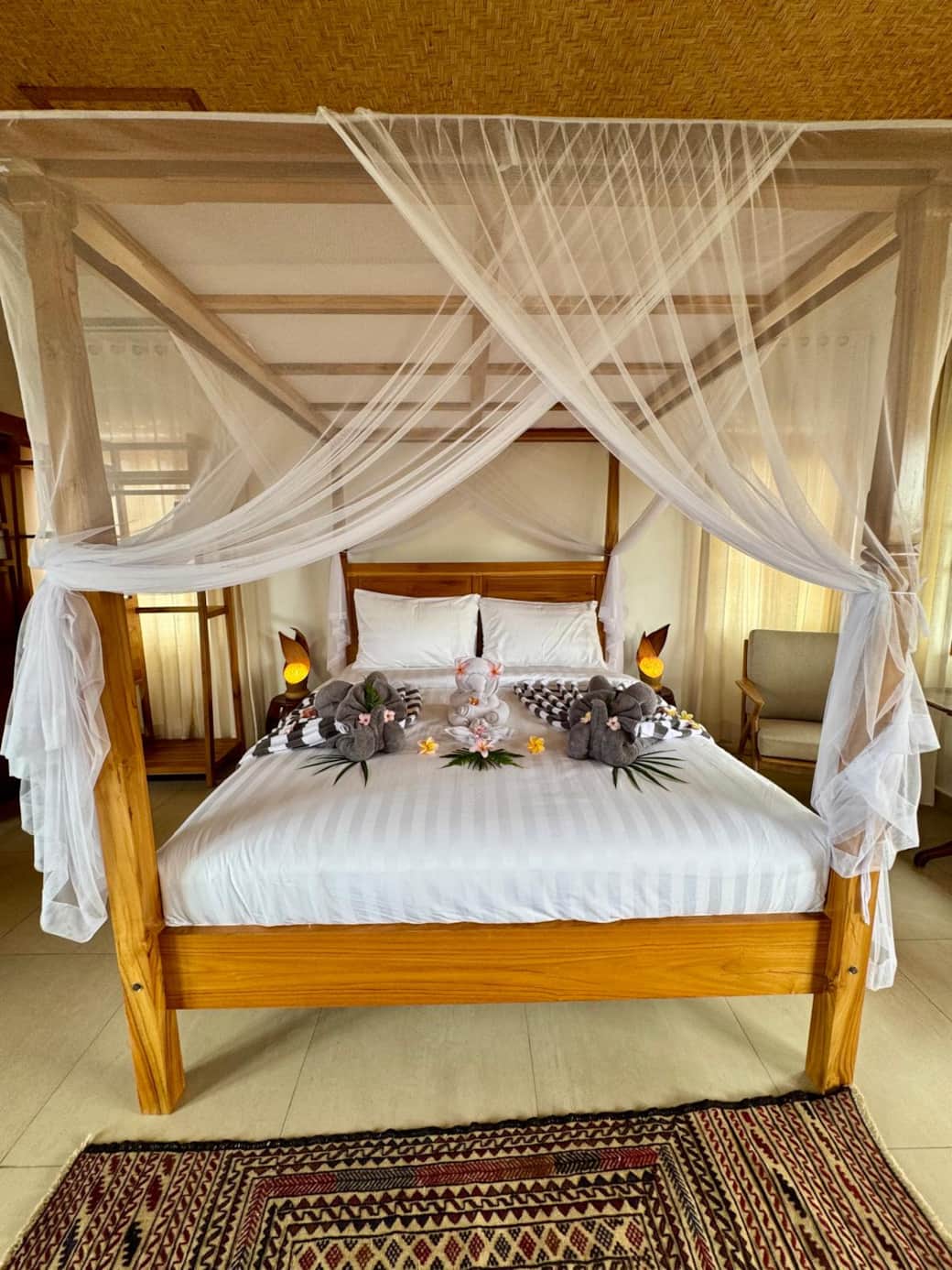 Bedroom 2 - with hanging rail, storage and occasion chair