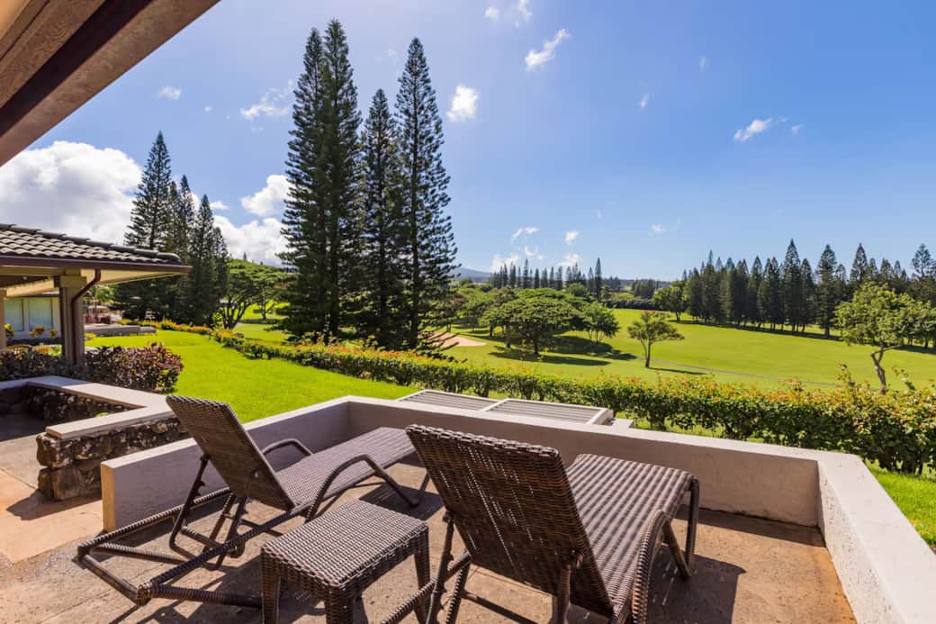 View of 10th Fairway from Lanai