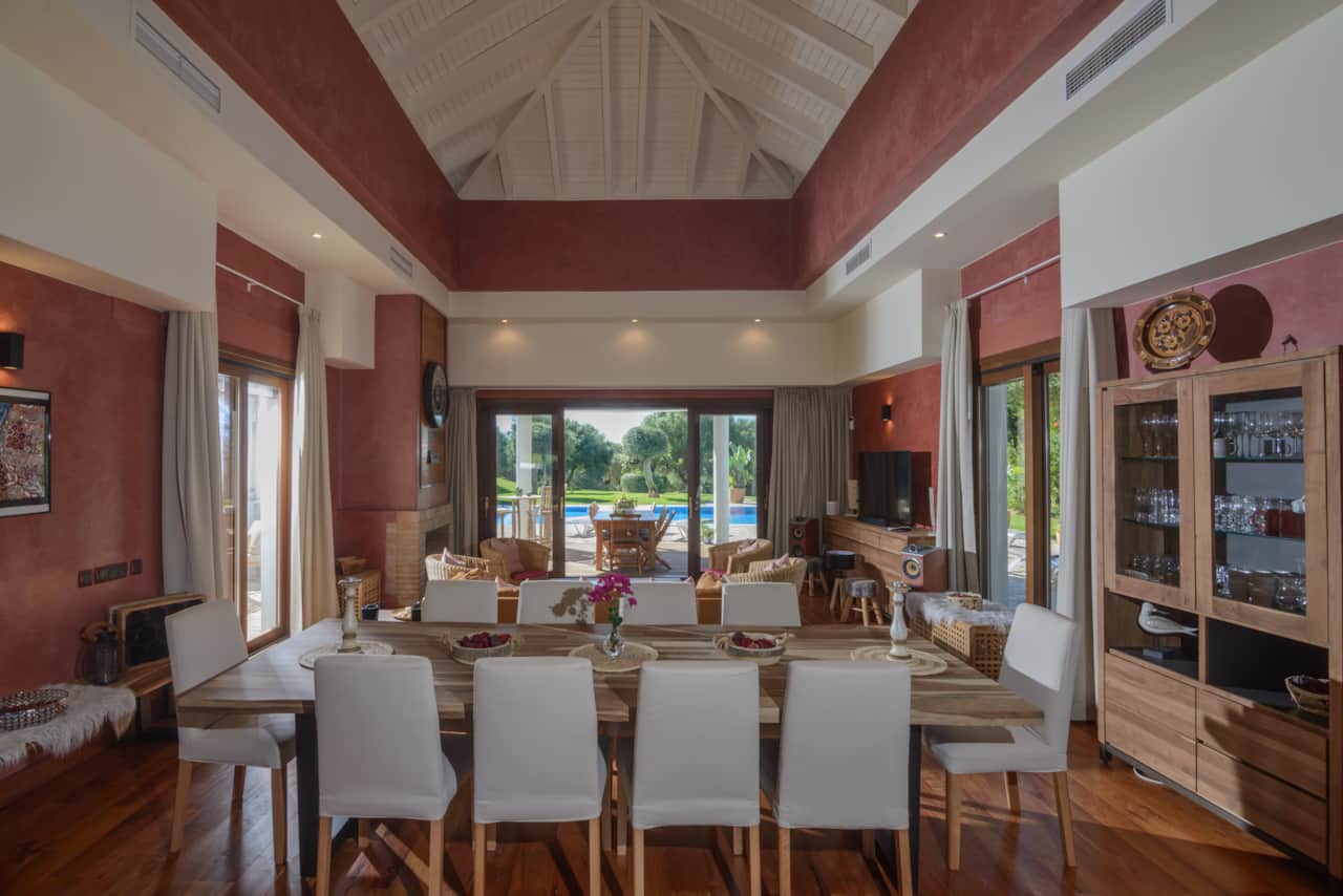 Villa Lara living room